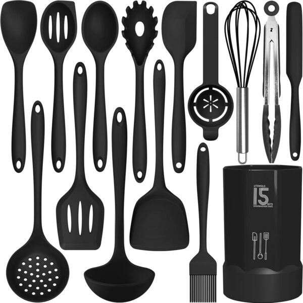 🍳 Juego de Utensilios de Cocina de Silicona de 14 Piezas – Funcionalidad y Estilo en Tu Cocina